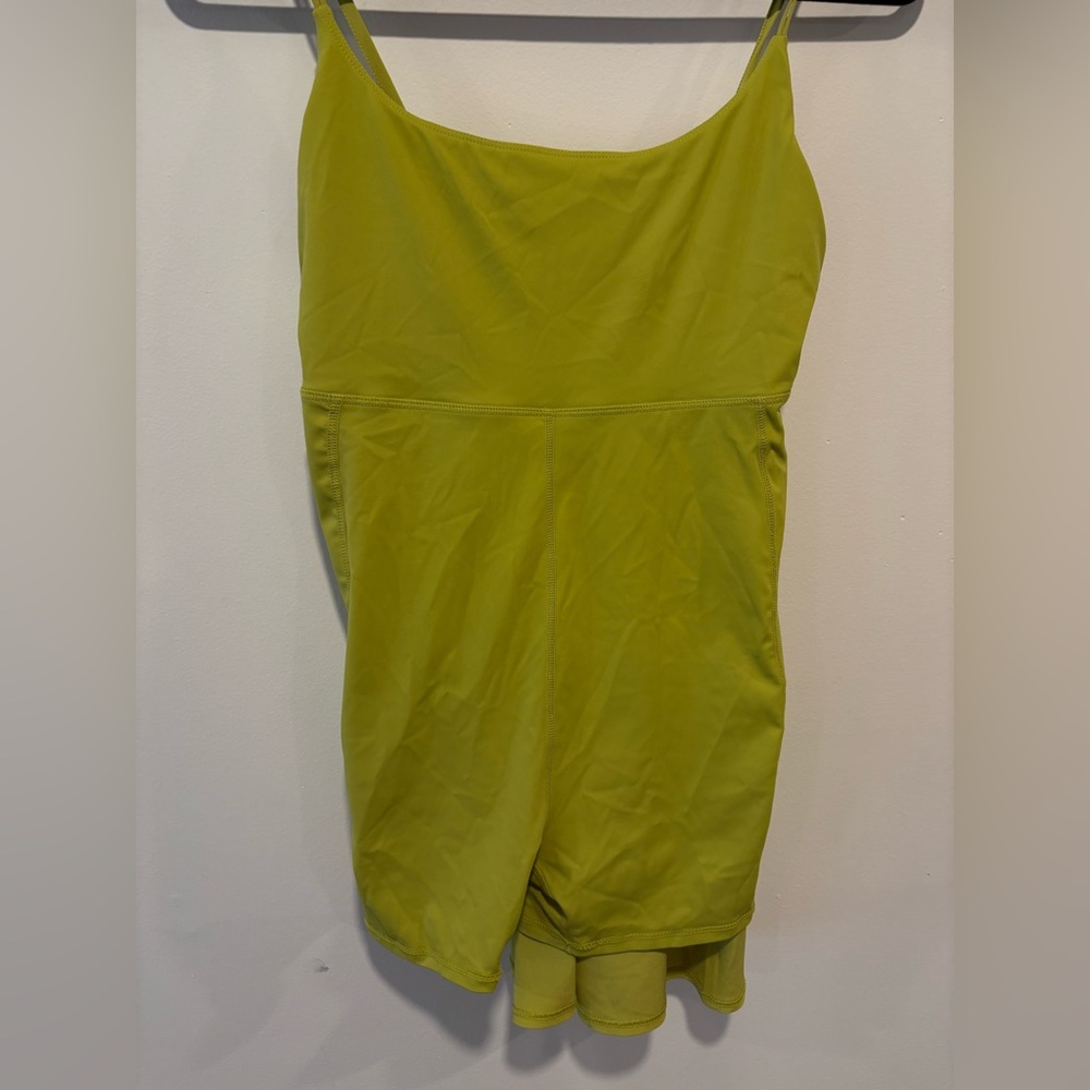 Abercrombie & Fitch Women's Traveler Active Dress Lime Green Sz small (marker) - Picture 7 of 9